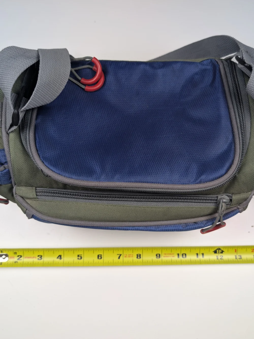 VTG Y2K Plano Softside Fishing Tackle Bag Shoulder Strap Pack Green Blue Red